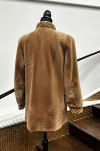 Vintage Sheared Beige Mink Stroller