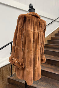 Vintage Sheared Brown Muscat Stroller