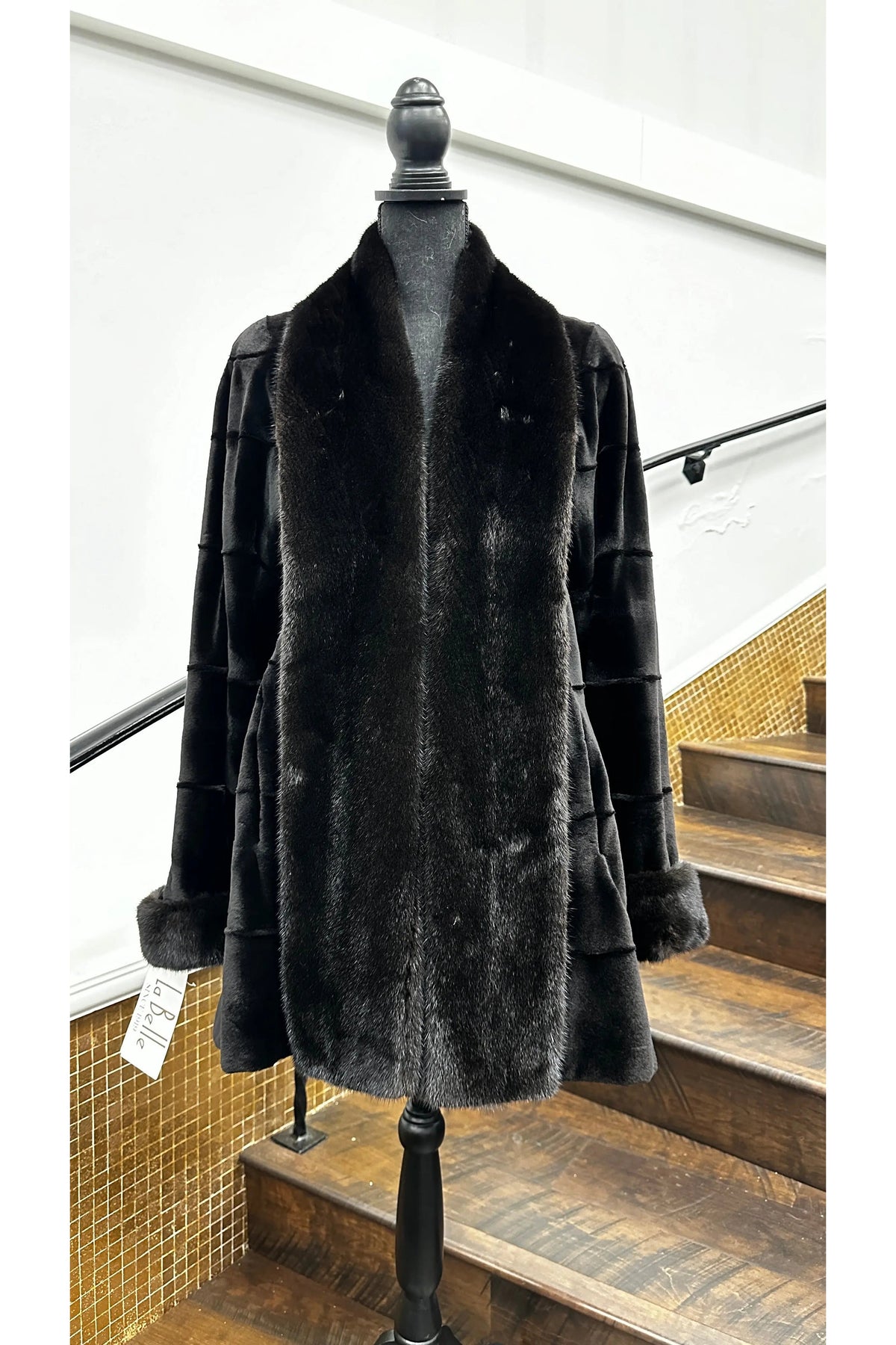 Vintage Sheared Mink Stroller