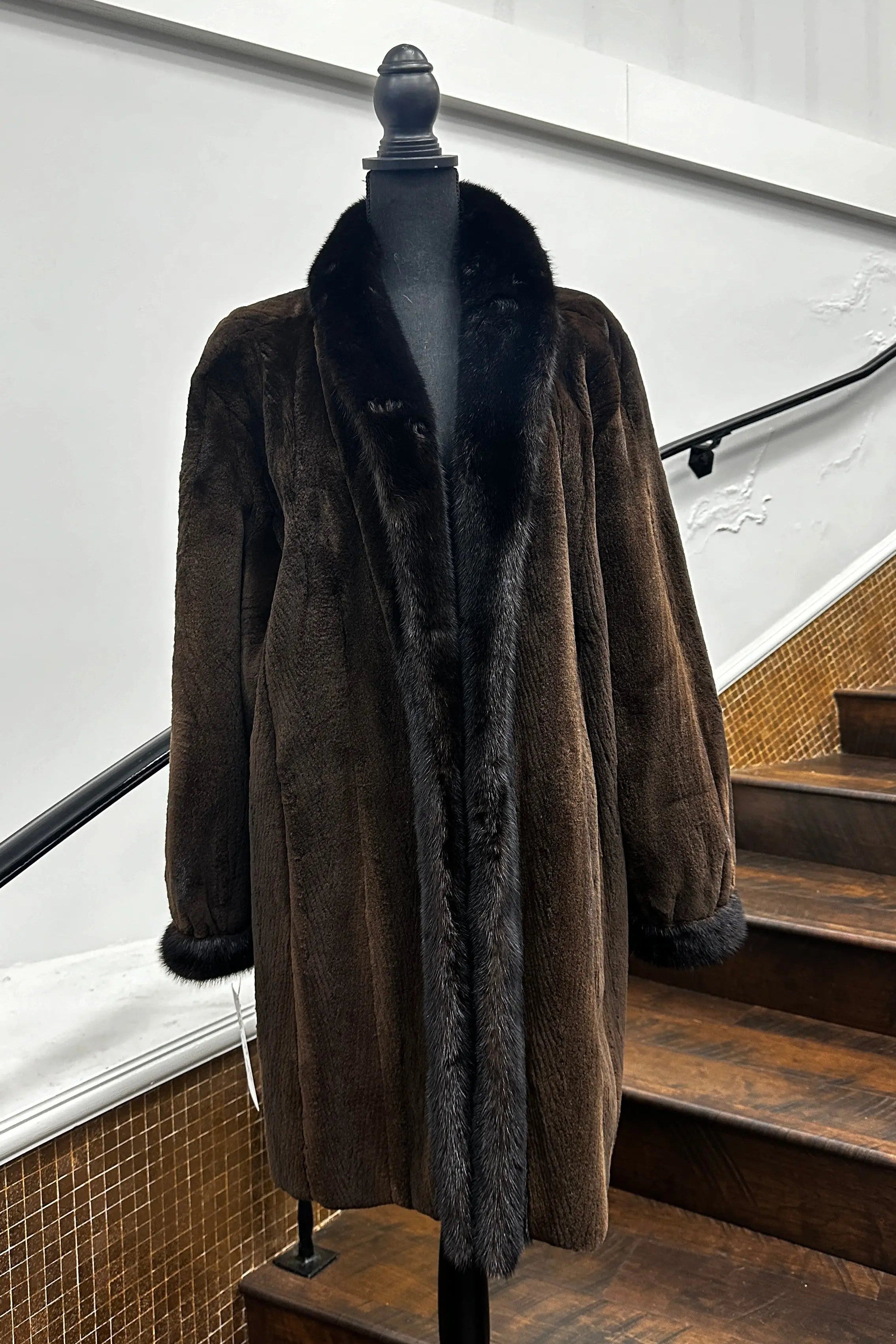 Vintage Sheared Ranch Mink Stroller