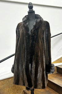 Vintage Sheared & Reversible Ranch Mink Stroller