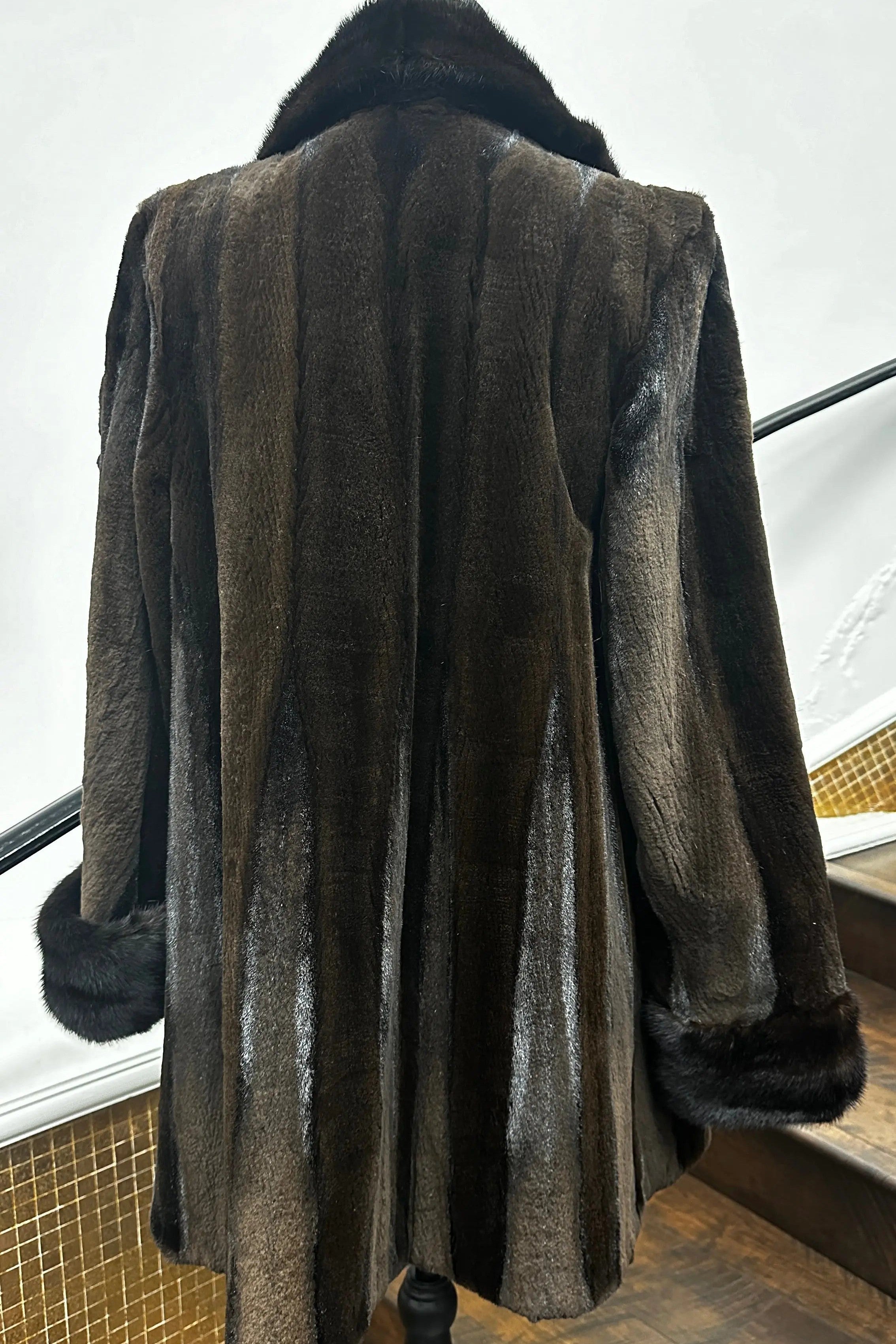 Vintage Sheared & Reversible Ranch Mink Stroller