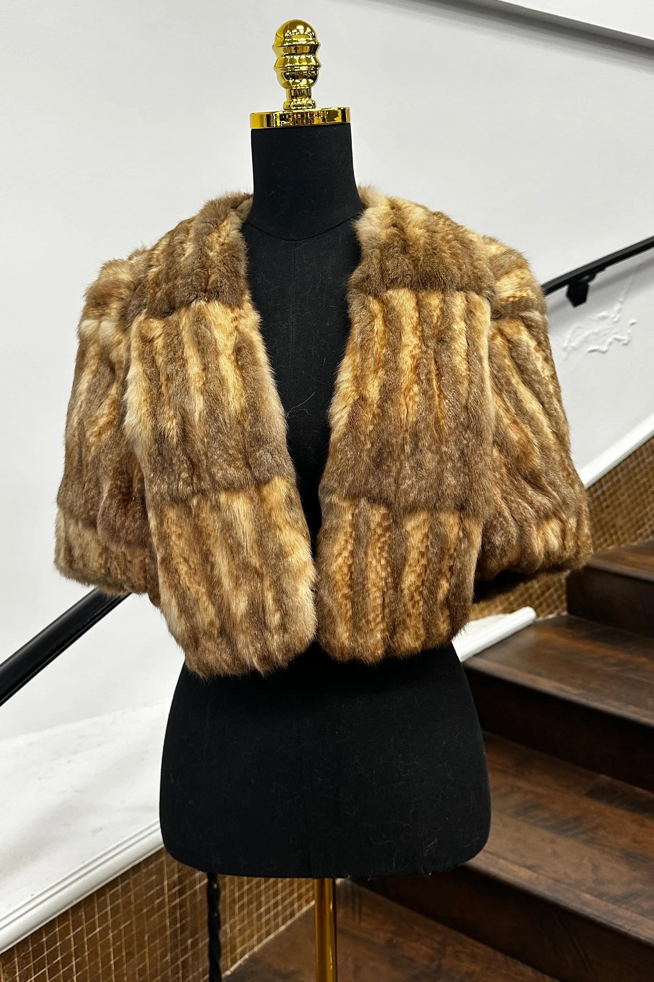 Vintage Squirrel Cape & Headband