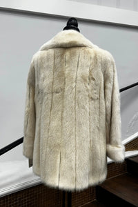 Vintage Tourmaline Mink Jacket