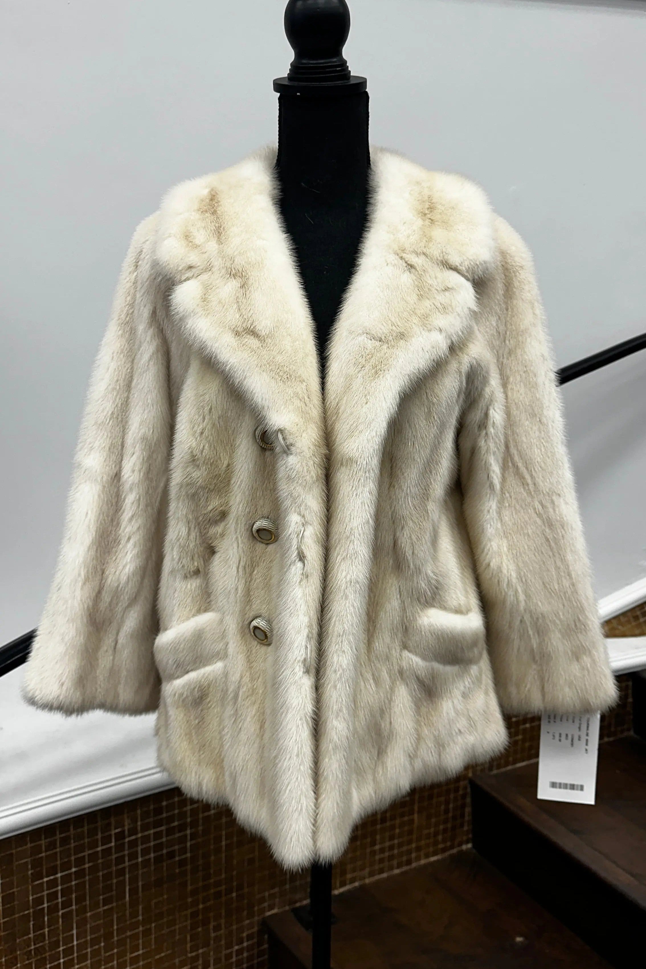 Vintage Tourmaline Mink Jacket