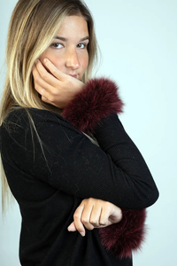 Wine Fox Slap Bracelet