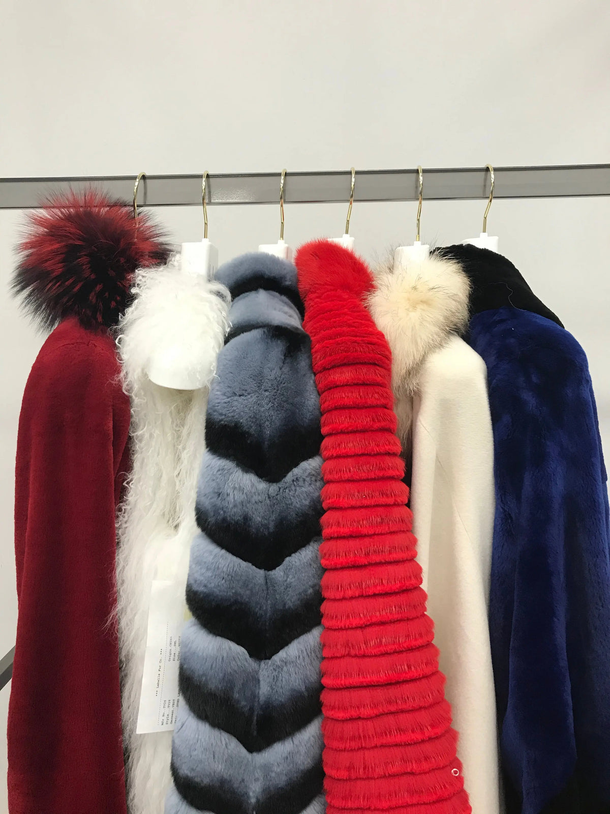Red, White, and Blue - colorful furs for you!