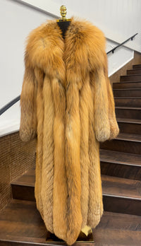 Vintage Red Fox Coat