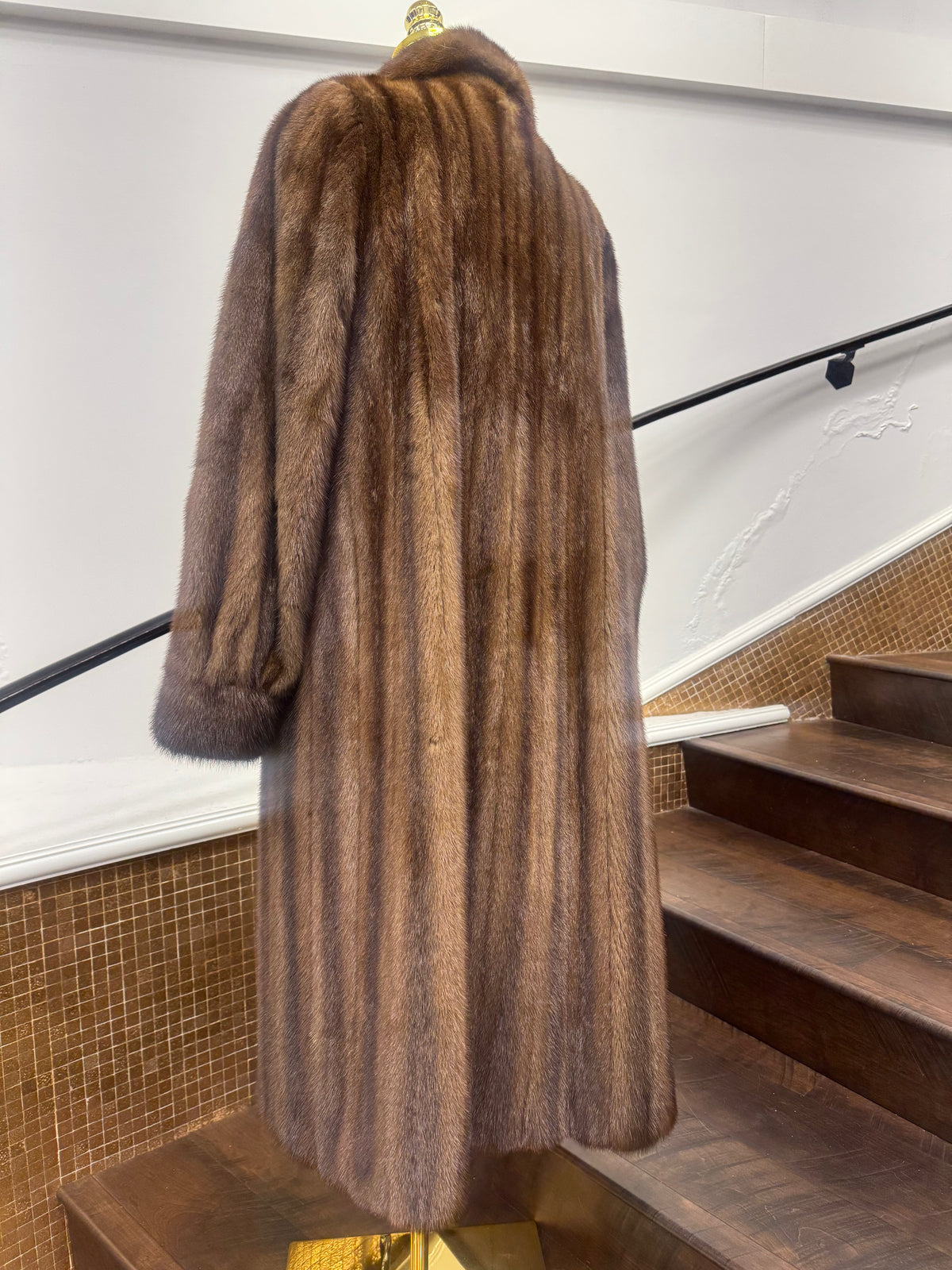 Vintage Demi Buff Mink Coat