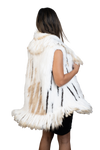 LaBelle Since 1919 Multi Color Knitted Rexx Rabbit/Fox/Raccoon Vest