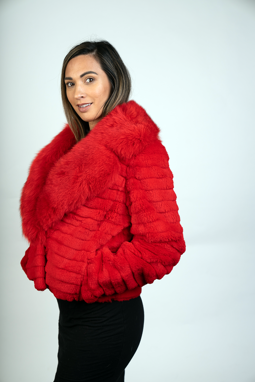 Dyed Red Fox/Rexx Jacket