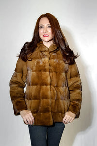 27" Horizontal Gold Mink Jk