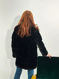 LaBelle Since 1919 31" Horizontal Blackglama Mink Stroller