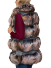 Amber Pink Fox & Fabric Vest