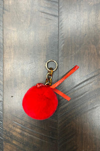 Ball Rexx Rabbit with Ribbon Keychain