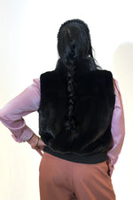 Blackglama Mink Zip-Up Vest