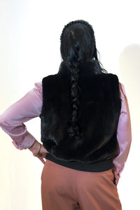 Blackglama Mink Zip-Up Vest