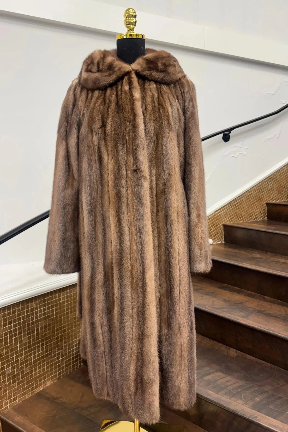 Demi Buff 3/4 Length Coat with Belt