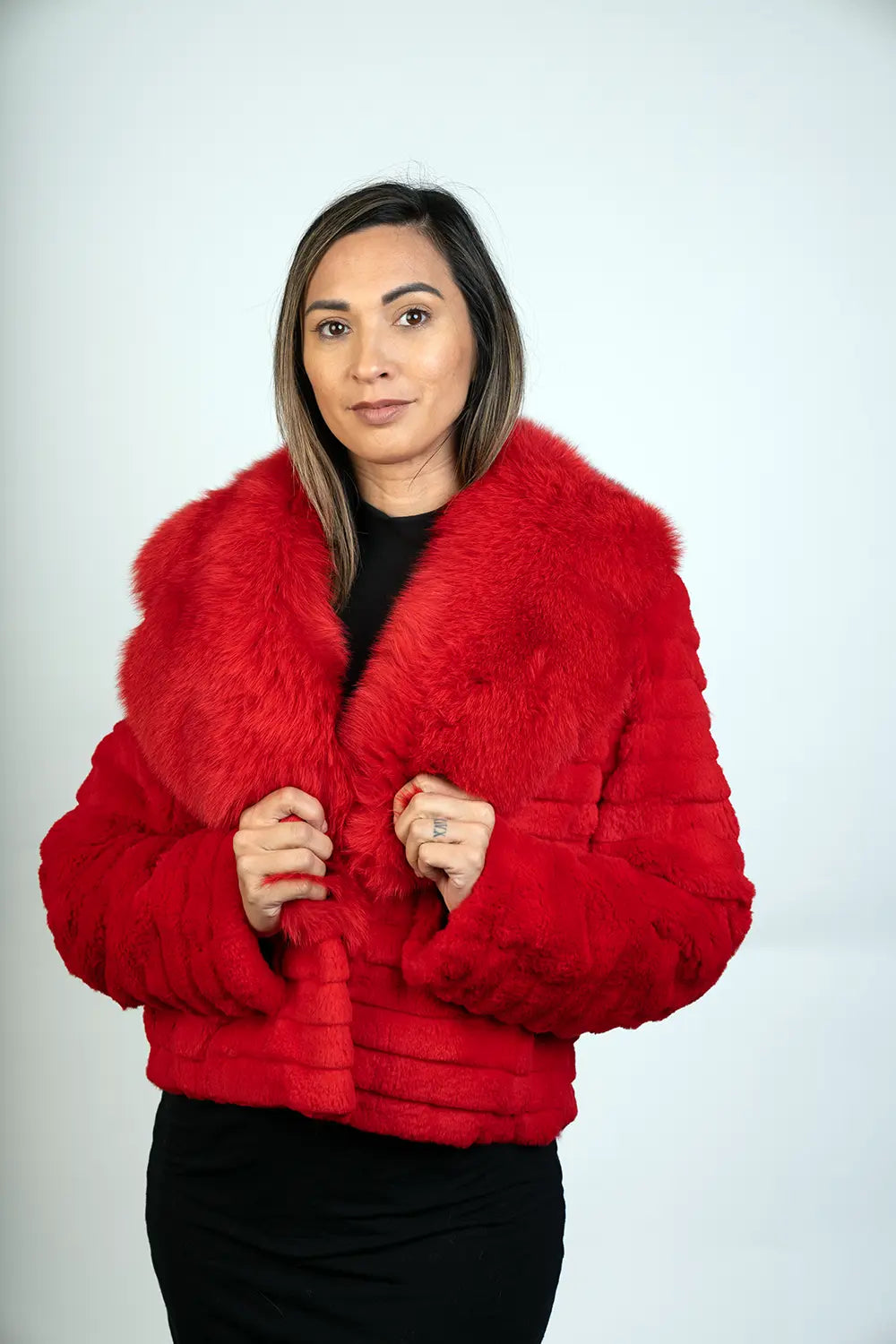 Dyed Red Fox/Rexx Jacket