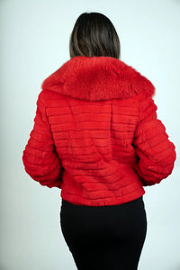 Dyed Red Fox/Rexx Jacket