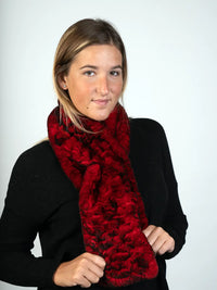 LaBelle Since 1919 Knitted Rex Rabbit Scarf