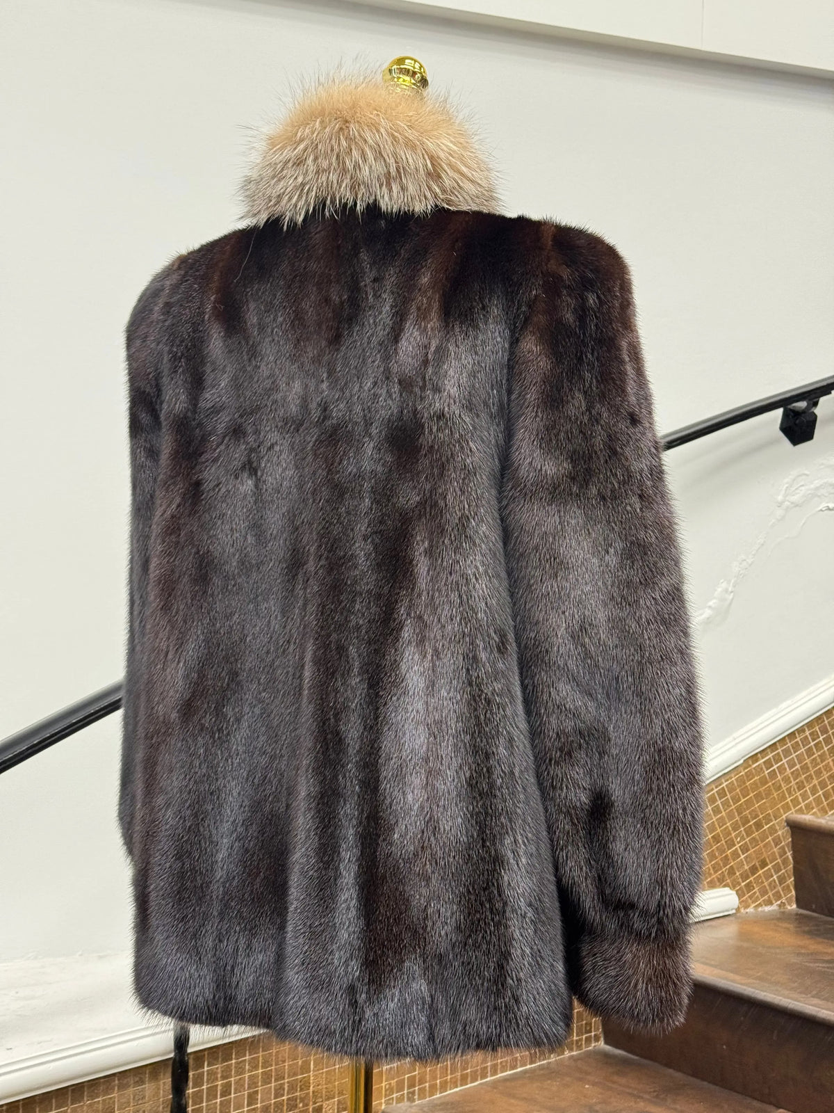 Vintage Mahogany Mink Jacket