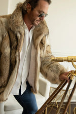 Men's Coyote Bomber Jacket