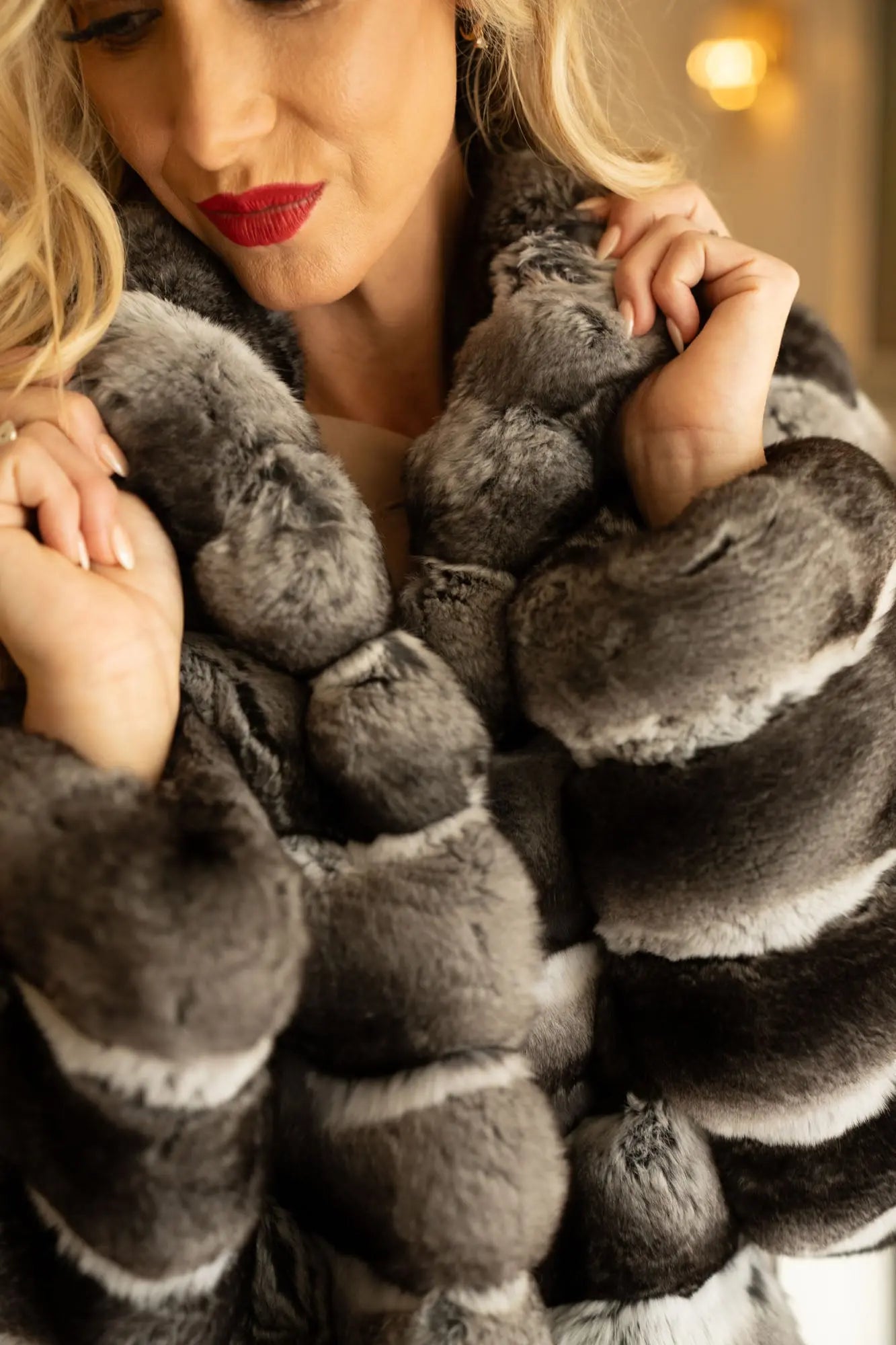 Natural Chinchilla Jacket – LaBelle Since 1919