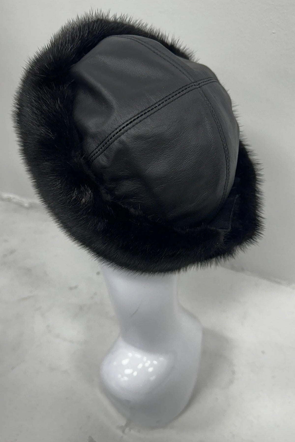 Ranch Mink & Leather Hat