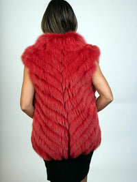 LaBelle Since 1919 Red Fox Vest