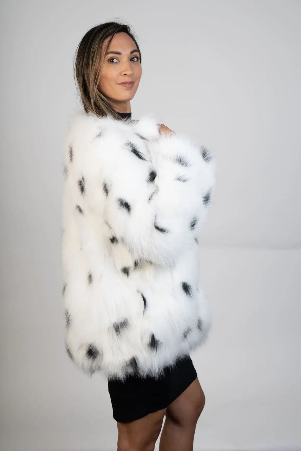 【新品未使用】メゾンドドルチェ　light jacket/white Spotted Fox Belly Jacket – LaBelle Since 1919