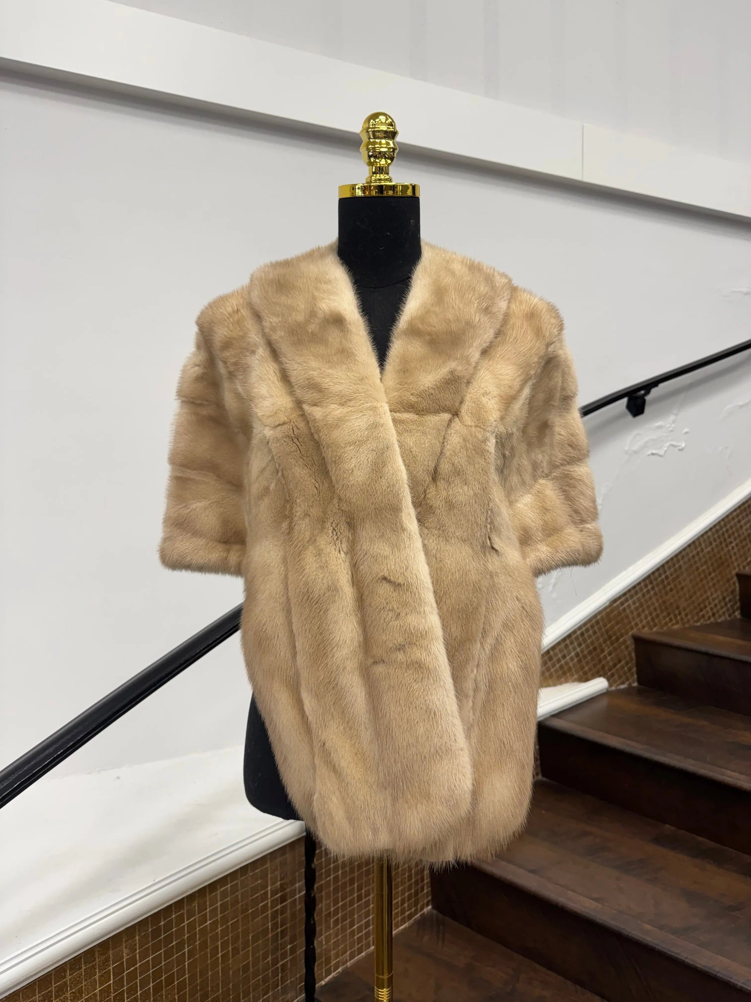 LaBelle Since 1919 Vintage Autumn Haze Mink Stole
