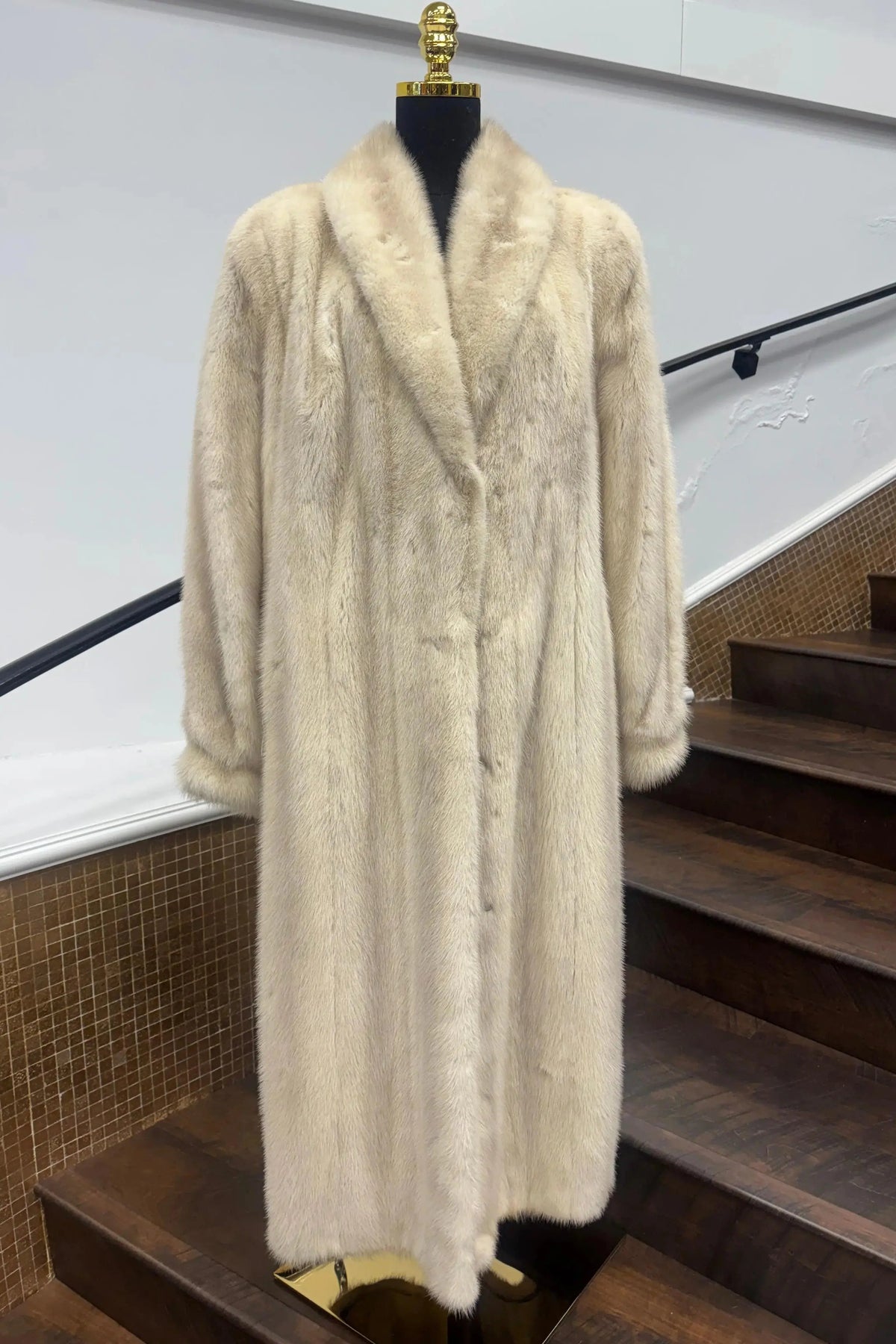 Vintage Azurene Mink Coat