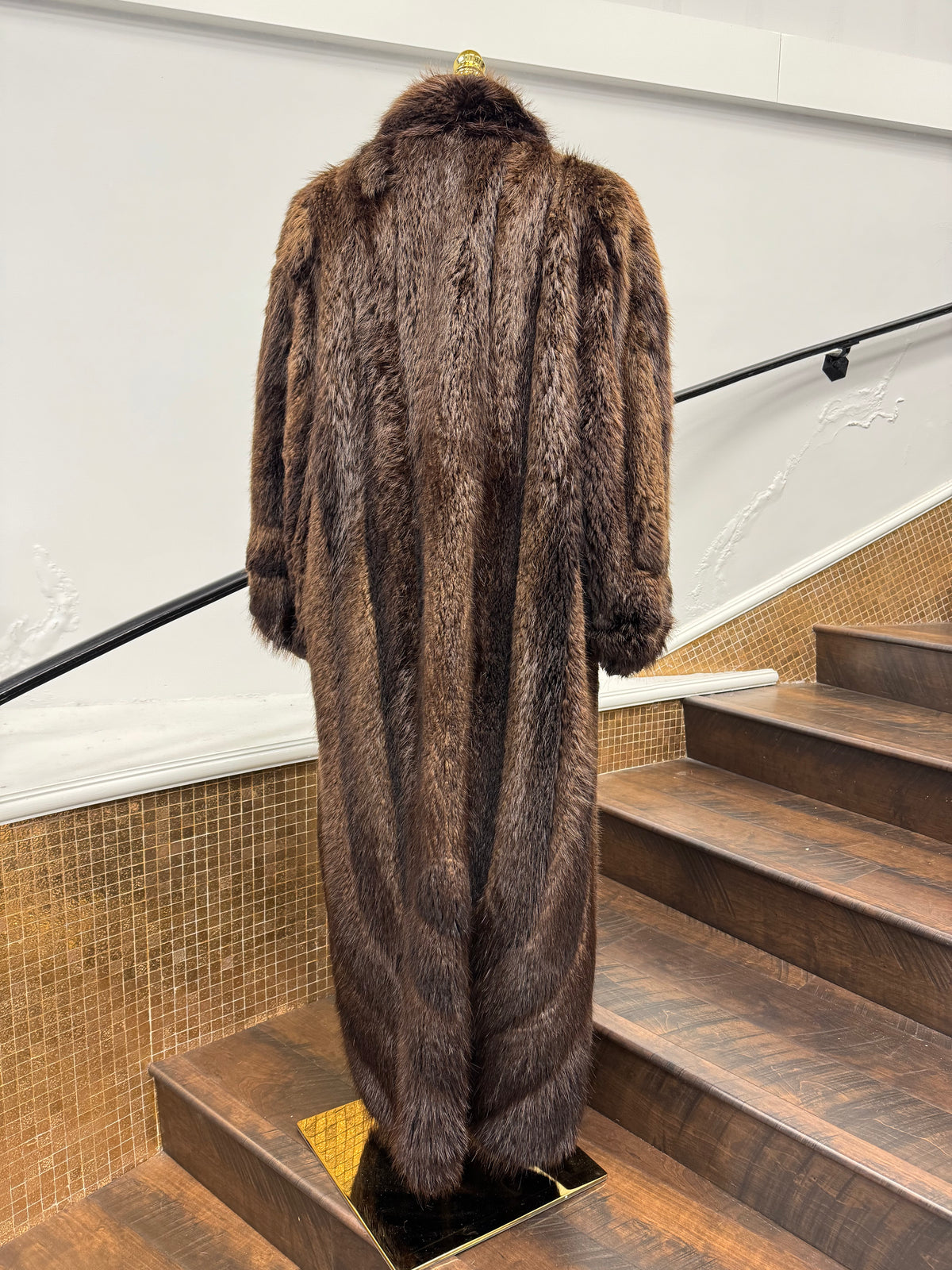 Vintage Beaver Coat