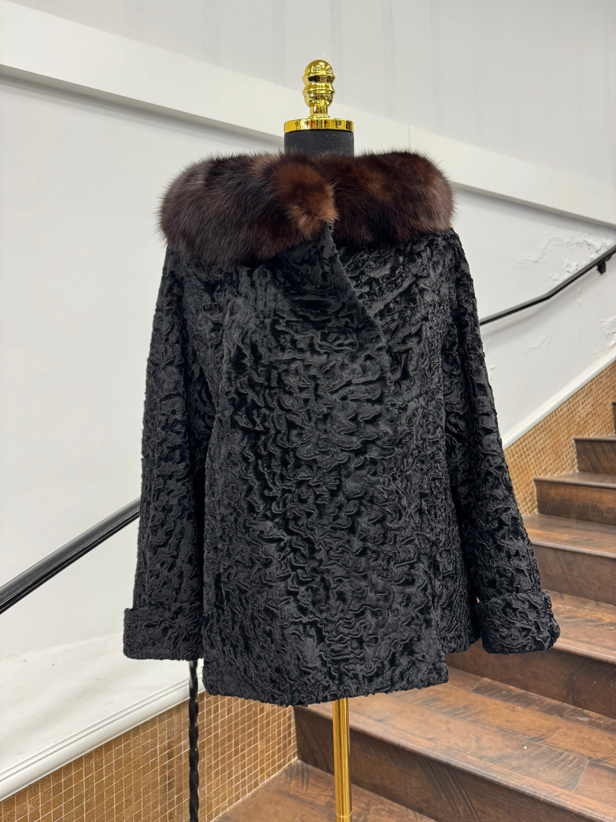 Vintage Black Persian Jacket