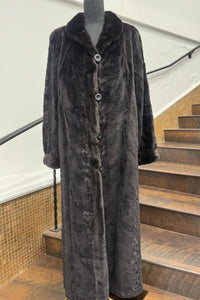 Vintage Black Reversible Mink Coat