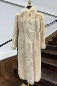 Vintage Blush Mink Coat