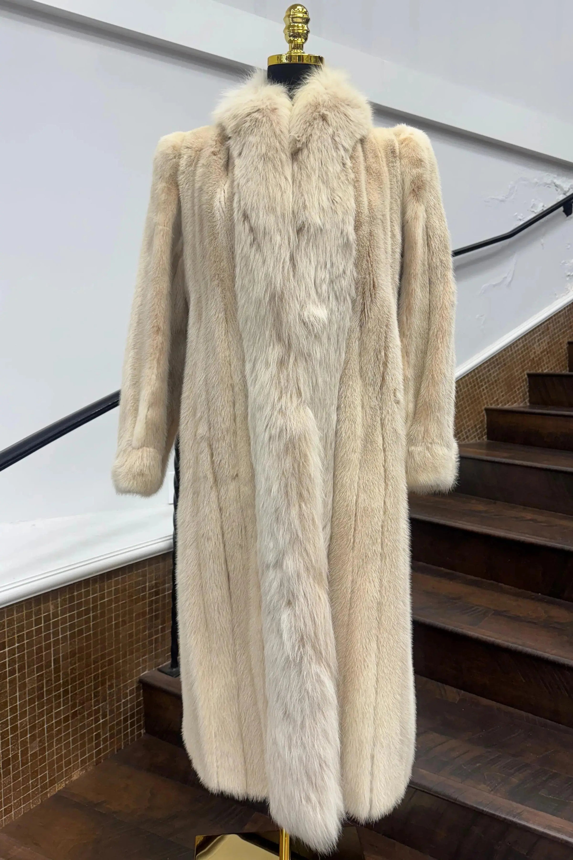 Vintage Blush Mink Coat