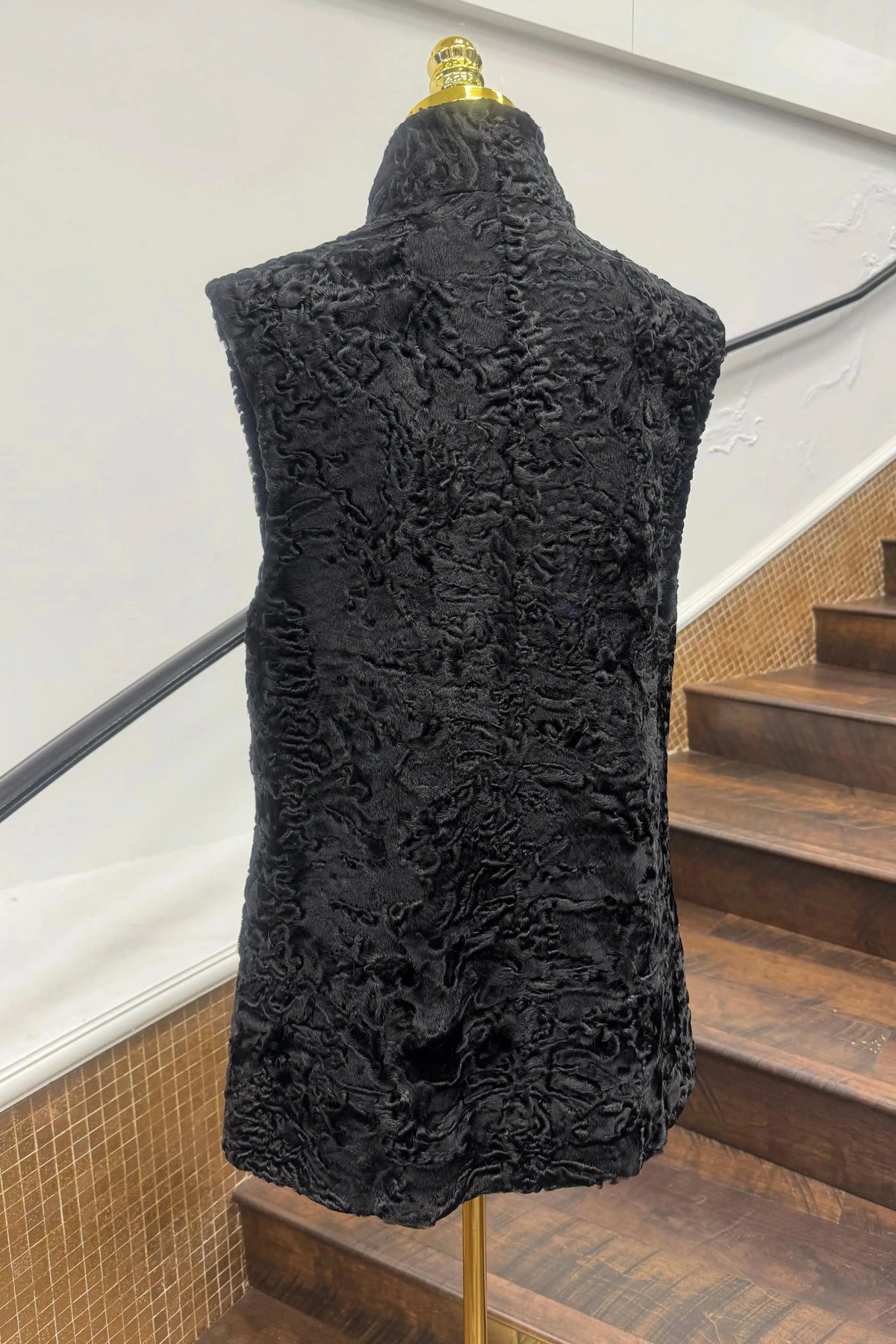 Vintage Broadtail Lamb Vest