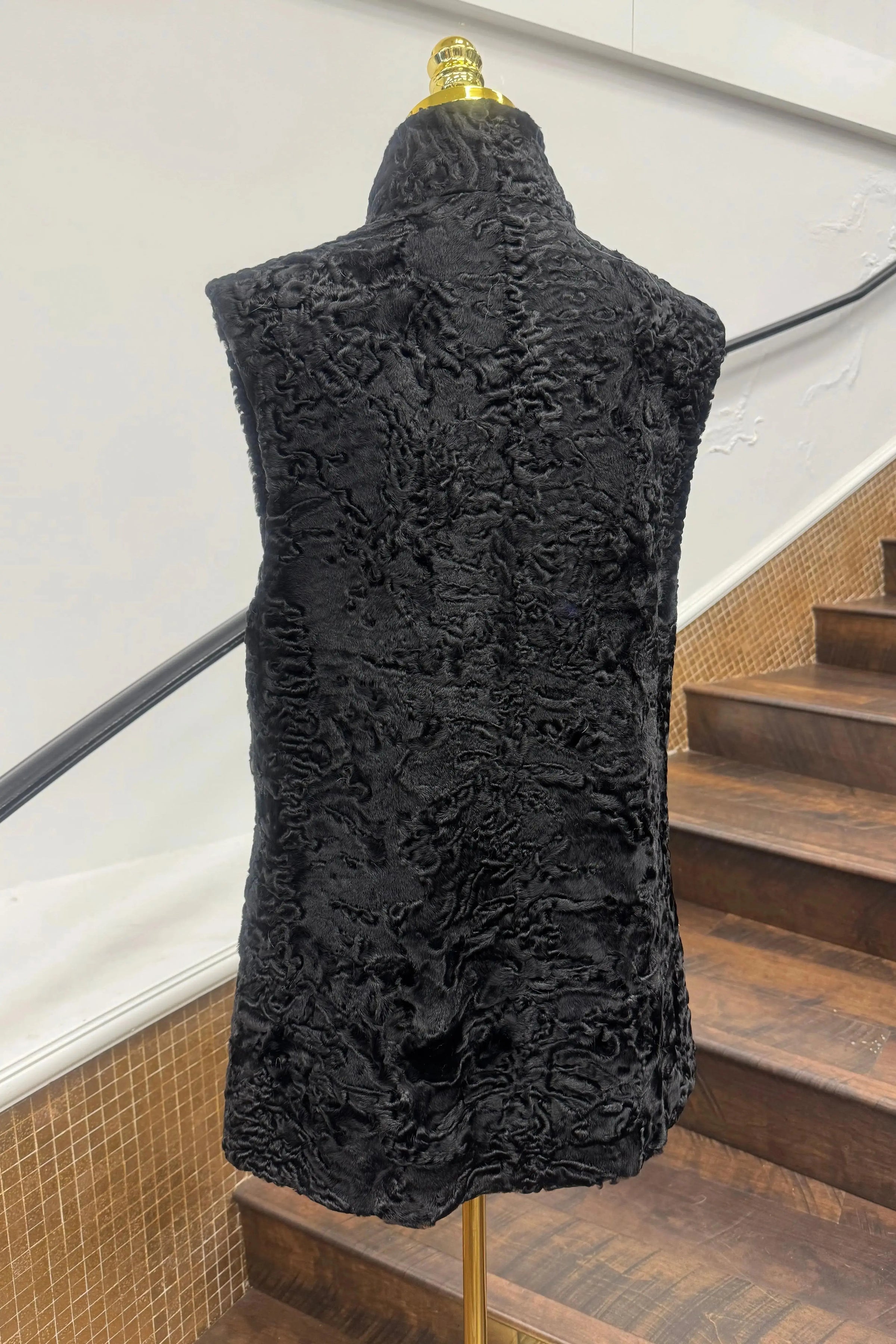 Vintage Broadtail Lamb Vest