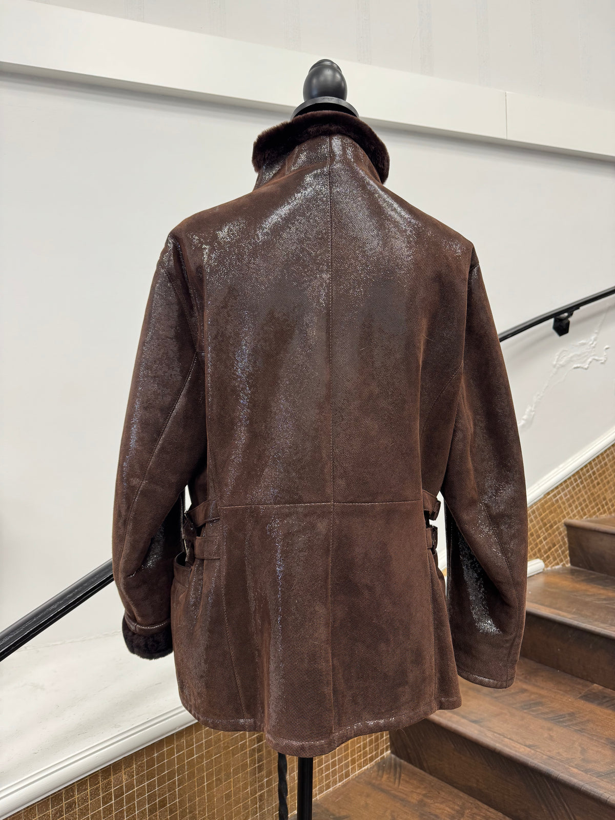 Vintage Brown Lamb Jacket