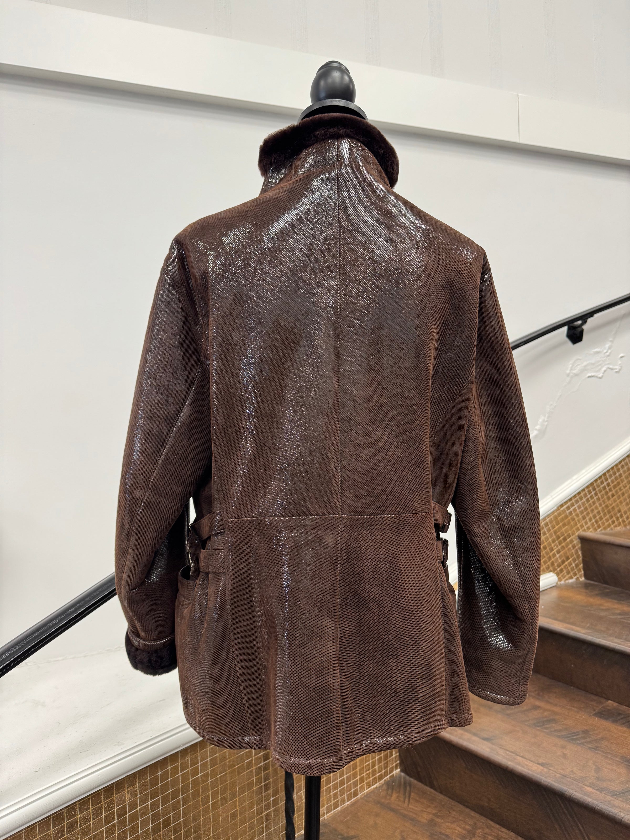 Vintage Brown Lamb Jacket