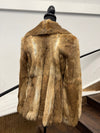 Vintage Brown Rabbit Jacket