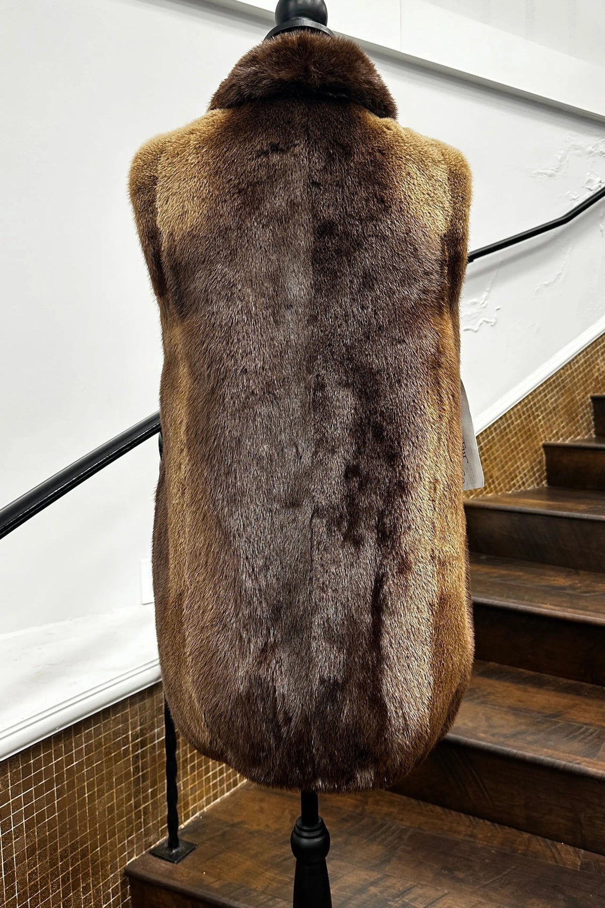 Vintage Brown Seal Vest