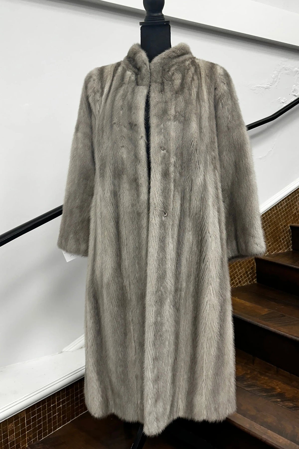 Vintage Cerulean Mink Coat