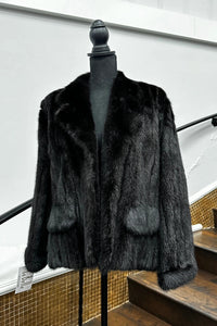 Vintage Corded Ranch Mink Jacket