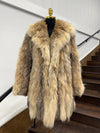 Vintage Crystal Fox Jacket