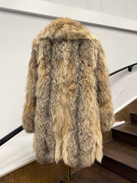 Vintage Crystal Fox Jacket