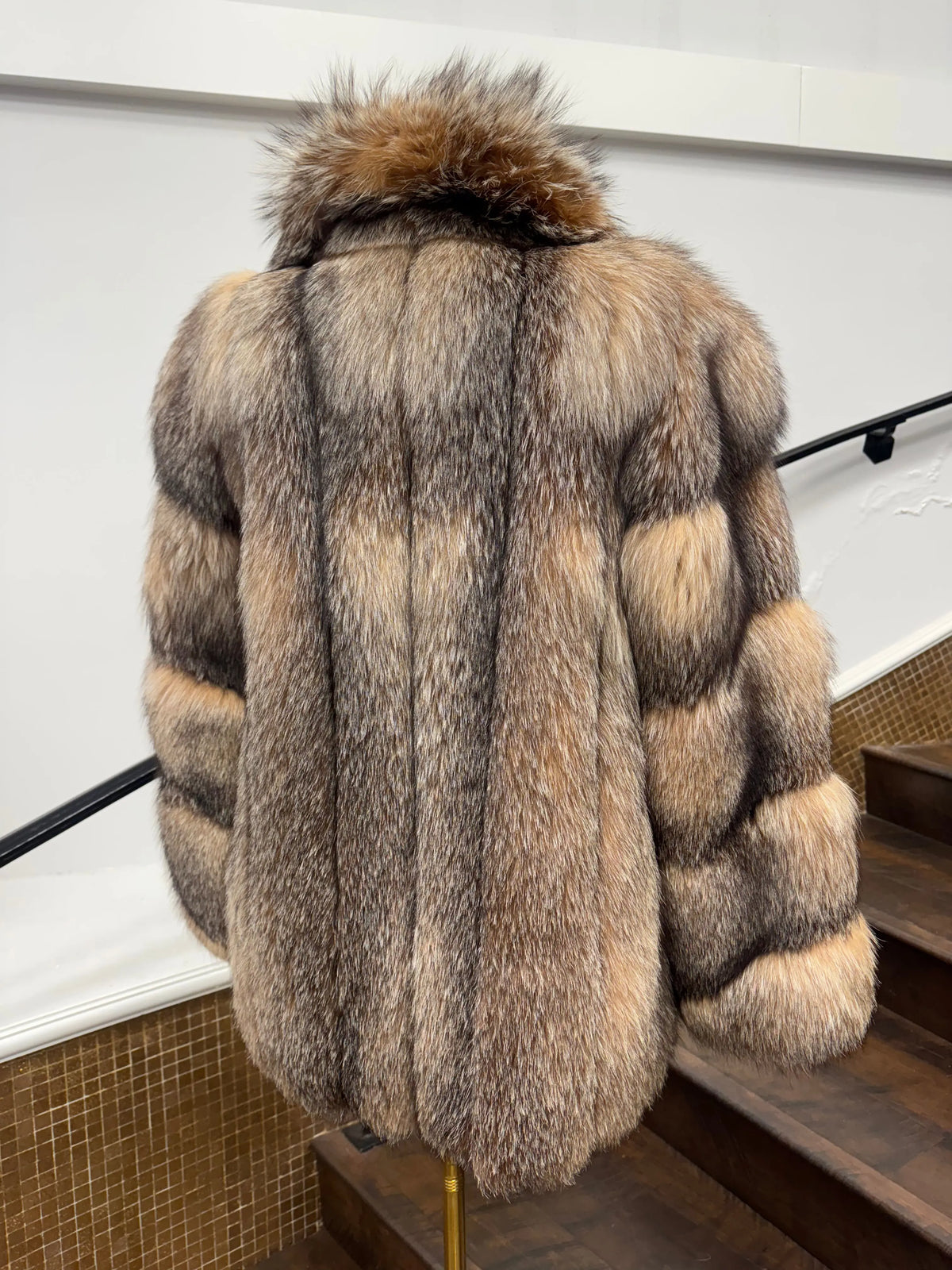 Vintage Crystal Fox Stroller