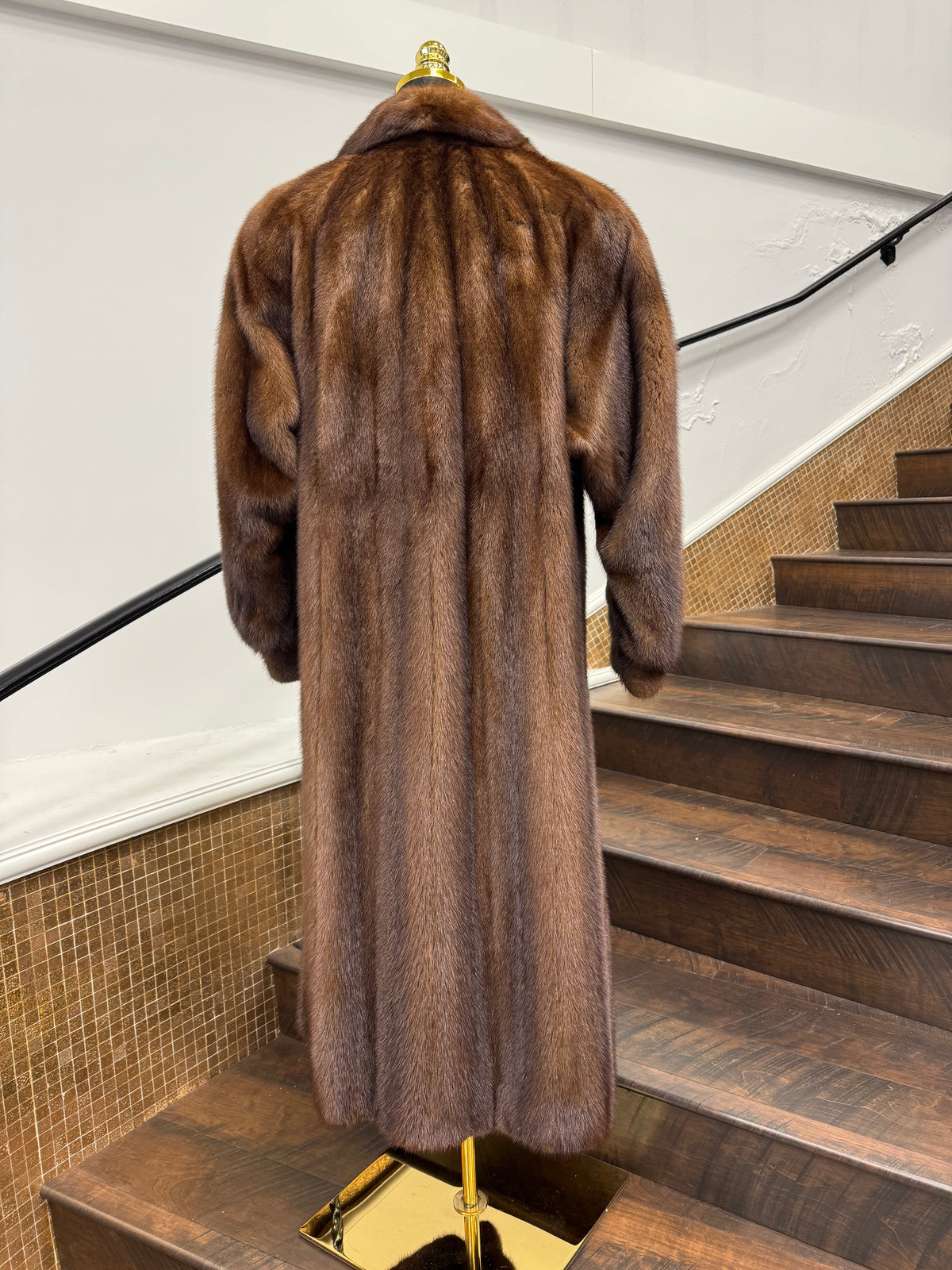 Vintage Demi Buff Mink Coat